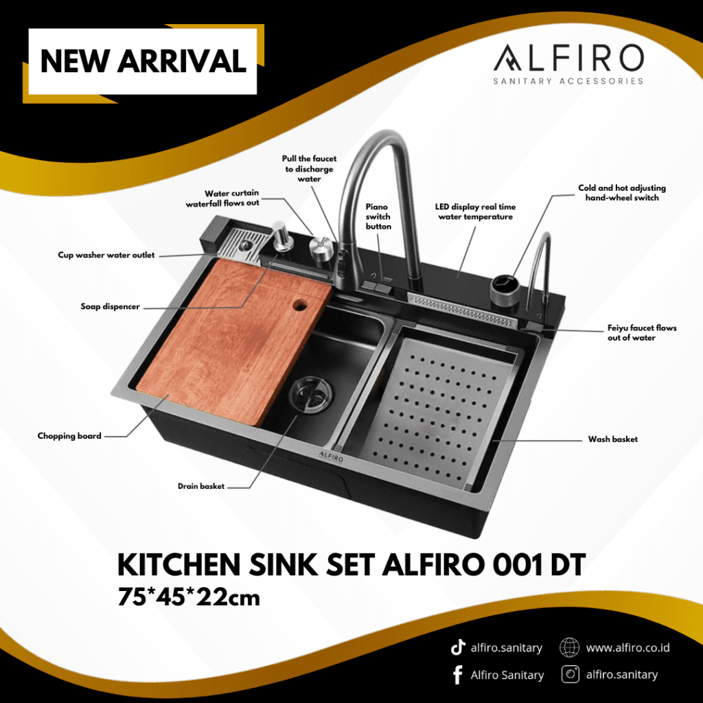 Kitchen Sink Set Alfiro 001 DT 1 1024x1024