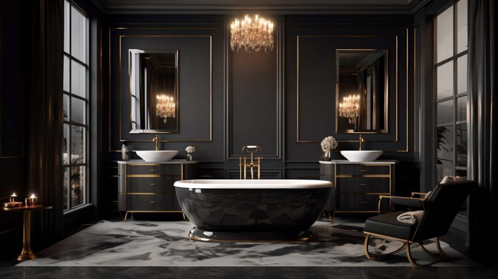 Interior Design Neoclassical Style With Furnishings Decor 1024x574