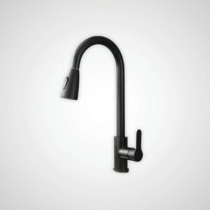 Kran Air Alfiro Pull Out Sprayer SS BK
