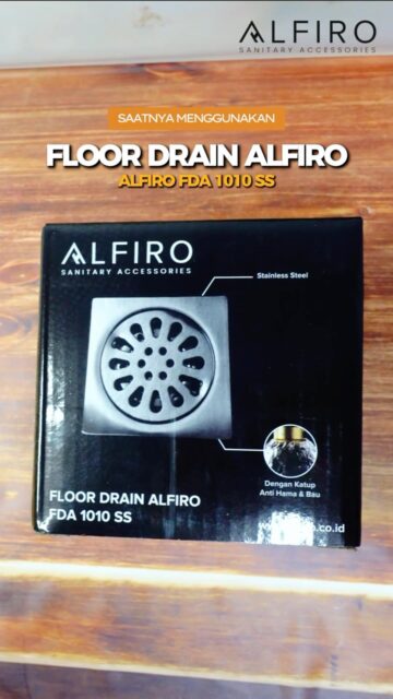 🚿 Saluran pembuangan sering bau dan jadi jalan masuk serangga? Saatnya gunakan Floor Drain Alfiro FDA 1010 SS!

Terbuat dari material Stainless Steel berkualitas dengan desain anti bau dan anti hama, membantu menjaga area kamar mandi tetap bersih, nyaman, dan bebas gangguan. Ukuran 10 x 10 cm yang praktis, cocok untuk berbagai kebutuhan hunian maupun proyek.

📩 Dapatkan sekarang dan konsultasikan kebutuhan Anda bersama tim Alfiro!

#AlfiroSanitary #FloorDrain #AksesorisKamarMandi #PerlengkapanKamarMandi #MaterialBangunan